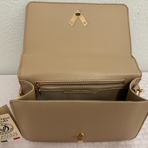 Valentino Orlandi Quilted Crossbody with Chained Leather Strap - Picture 5 of 6